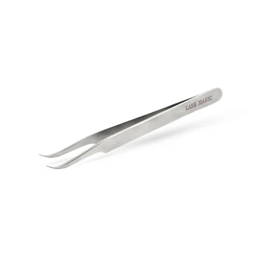 Curved tweezer