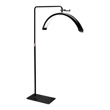 Moon cosmetic LED lamp black