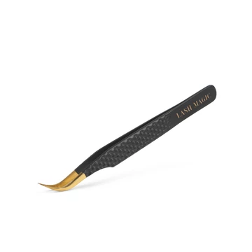Curved tweezer