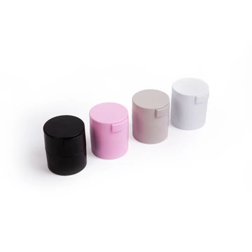 Vacuum adhesive container