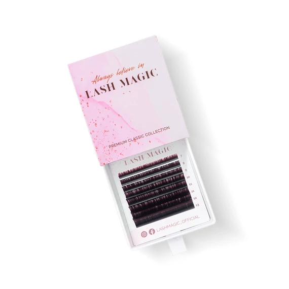 8 rows two-tone eyelash 0.07