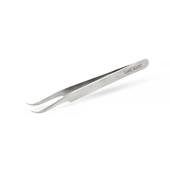 Curved tweezer