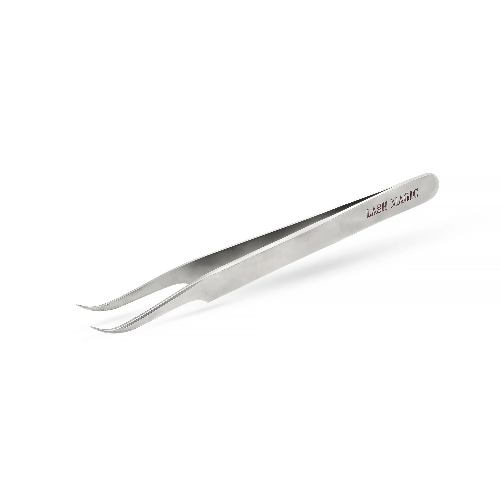 Curved tweezer