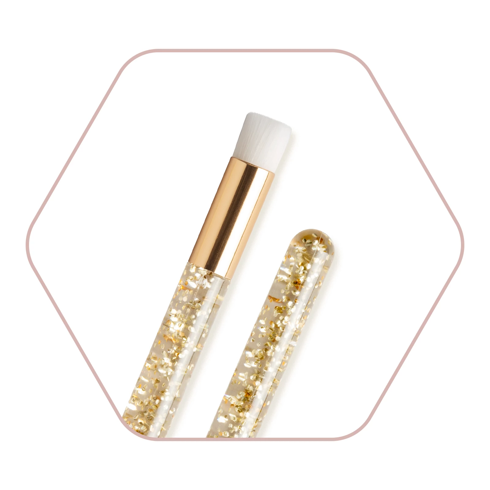 Eyelash cleansing brush – glitter